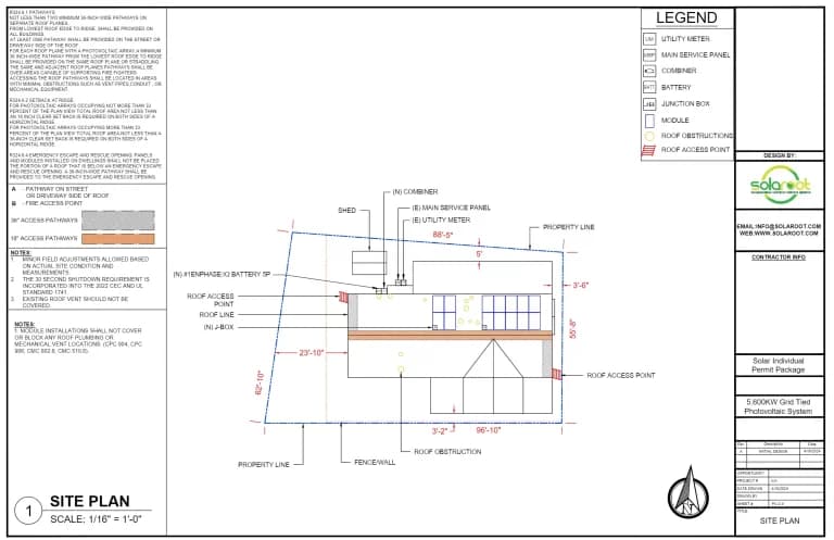 Precision Permit Planning | PV Planset