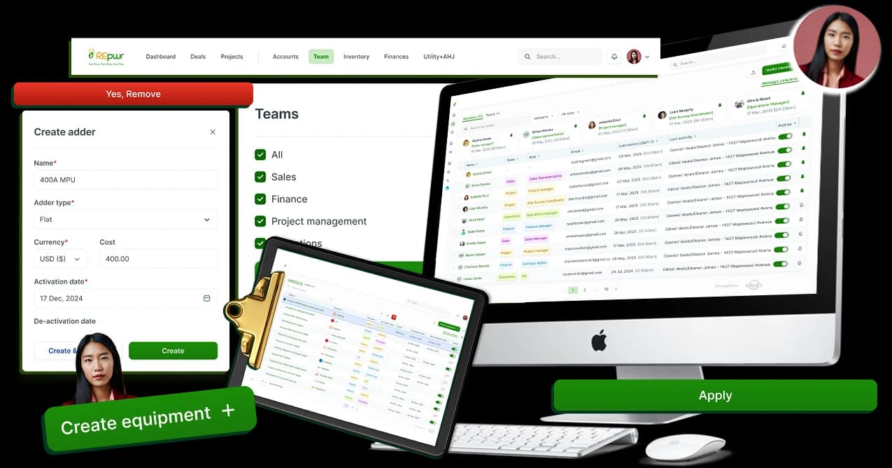 REpwr Solar Project Management Platform