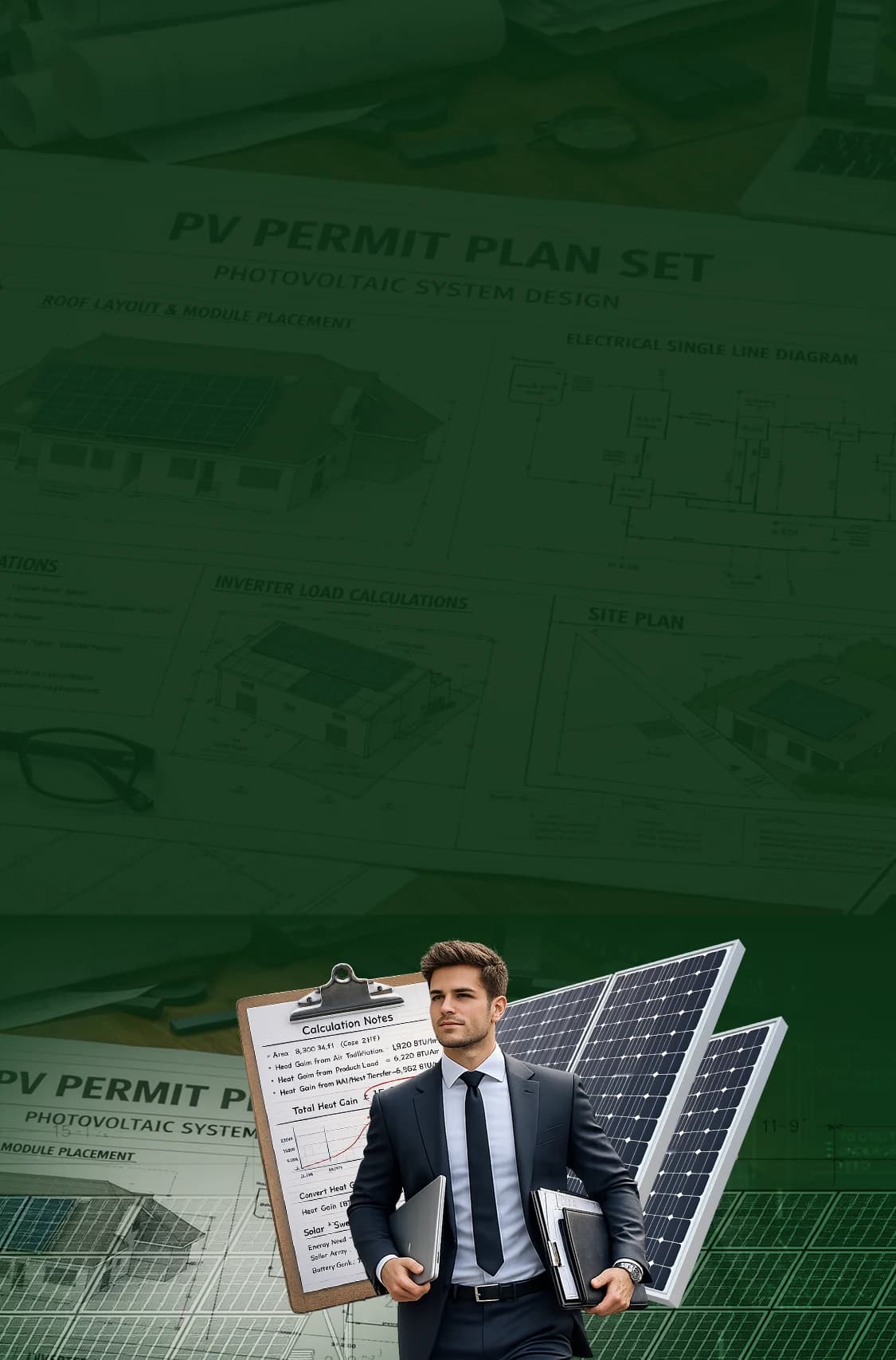 Solar Permit Design Hero