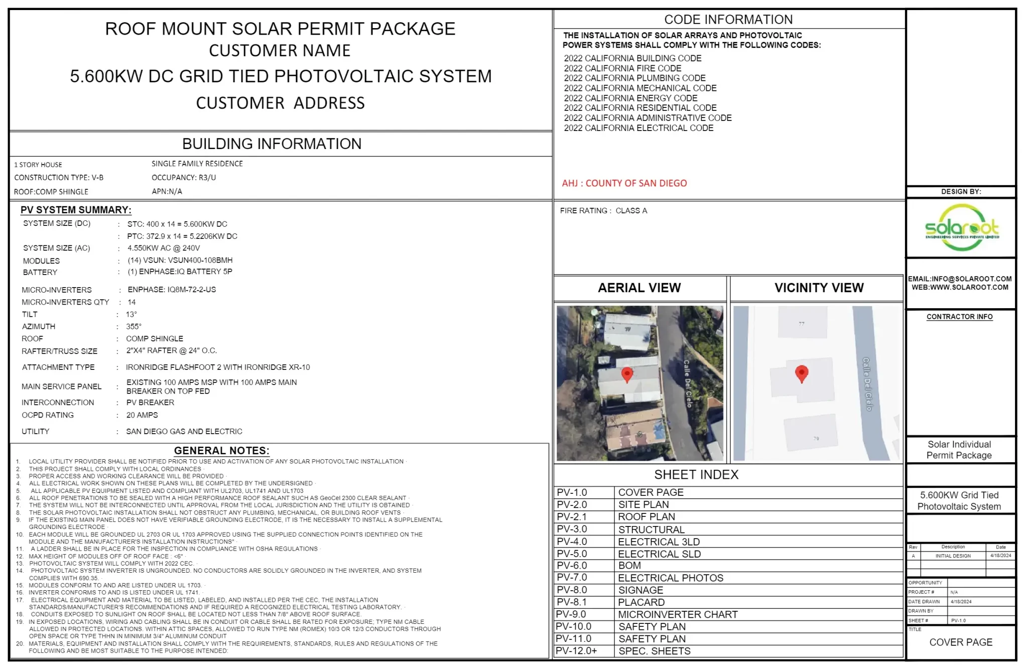 Permit Design 1 Solaroot