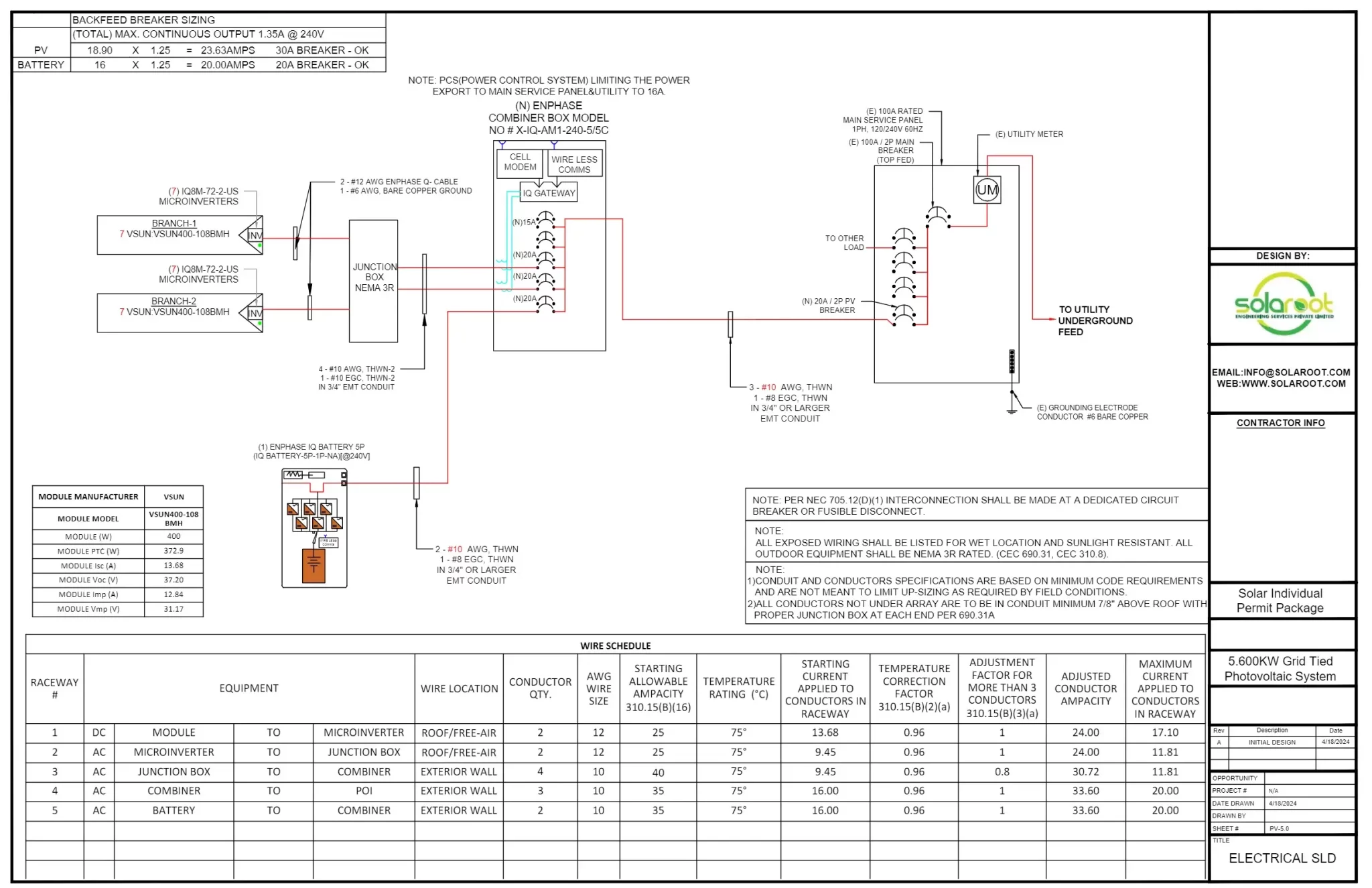 Permit Design 6 Solaroot