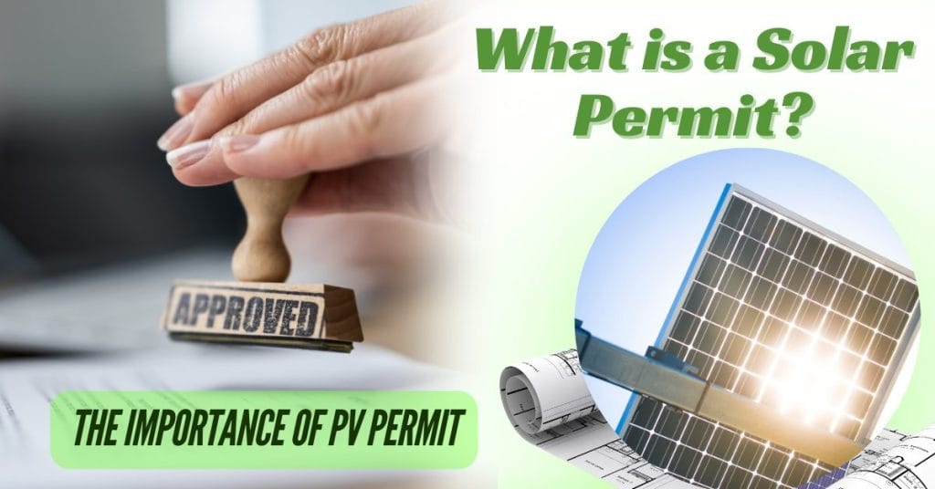 What is a solar permit